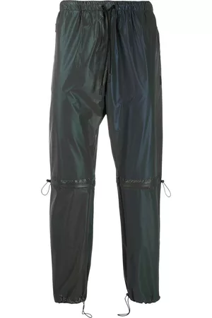 MARCELO BURLON Pantalones con ajuste de cordón
