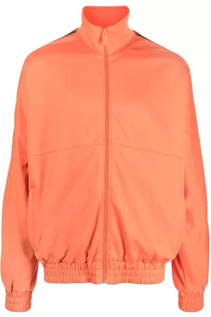 Heron Preston Chaqueta con parche del logo y cremallera
