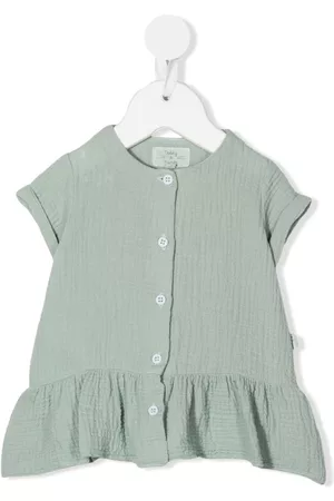 TEDDY & MINOU Vestido con dobladillo y flecos