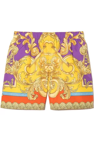 VERSACE Bañador con motivo barroco