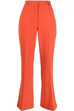 Stella McCartney Pantalones acampanados de talle alto
