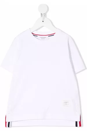 Thom Browne Camiseta con cuello redondo