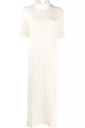 Jil Sander Vestido de punto de canalé