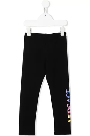 VERSACE Leggins con logo estampado
