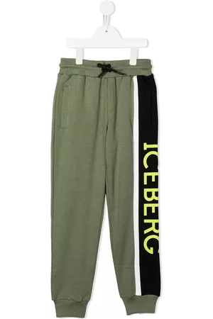 Iceberg Pantalones de chándal con logo estampado
