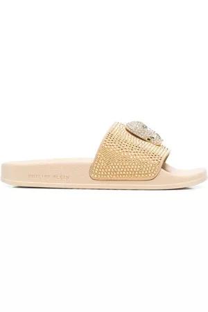 Philipp Plein Chanclas Skull con strass
