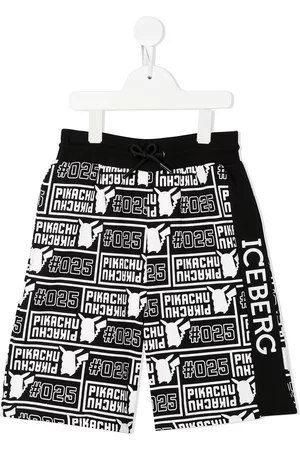 Iceberg Bermudas con cordones y logo