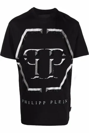 Philipp Plein Camiseta con aplique del logo