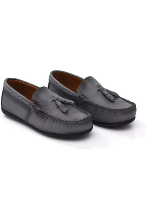 M. Moustache Mocasines con borla en el frente