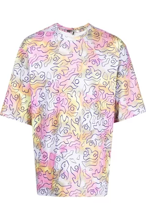 Isabel Marant Camiseta con motivo tie-dye