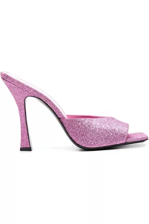 The Attico Mules con tacón alto