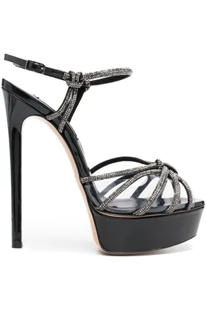 Casadei Sandalias Flora C+C con tacón de 160mm