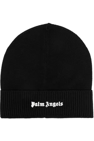 Palm Angels Gorro con logo bordado