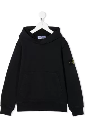 Stone Island Sudadera con capucha y logo Compass