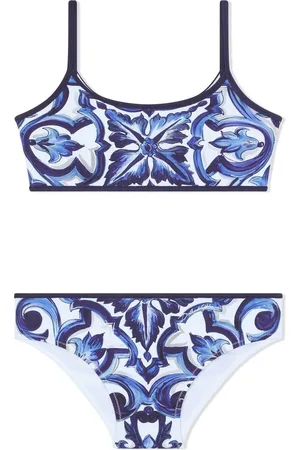 Dolce & Gabbana Bikini con estampado Mayólica