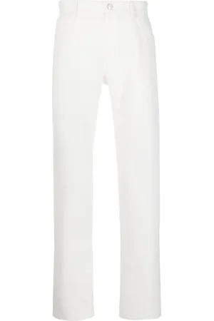 Courrèges Pantalones rectos de talle medio
