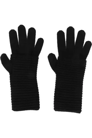 BLANCA Guantes de punto en cachemira