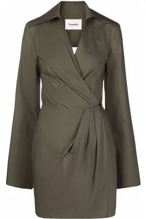 Nanushka Vestido corto con espalda descubierta