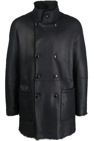 Giorgio Armani Chaqueta de aviador con doble botonadura