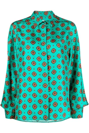 ALBERTO BIANI Camisa con estampado geométrico