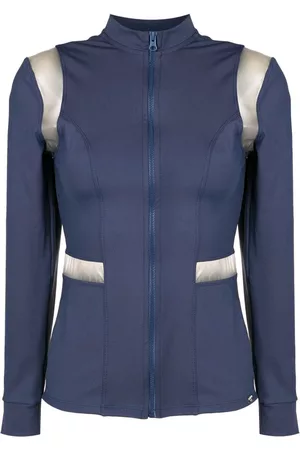AMIR SLAMA Chaqueta de chándal con detalle transparente