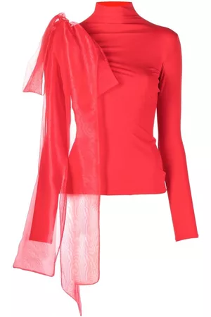Atu Body Couture Top con detalle de lazo