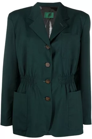 Jean Paul Gaultier Blazer con cinturilla elástica 1980