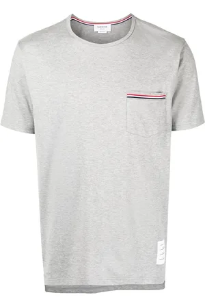 Thom Browne Camiseta con bolsillo