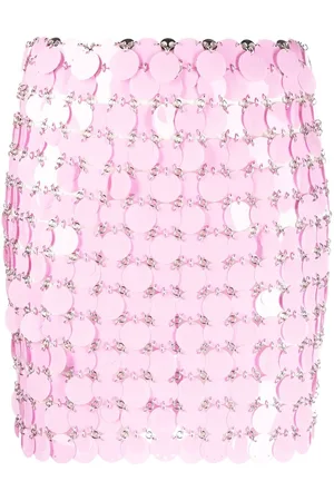Paco rabanne Minifalda de malla