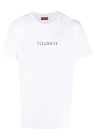 Missoni Camiseta con logo bordado