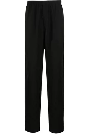 AMIR SLAMA Pantalones rectos elásticos