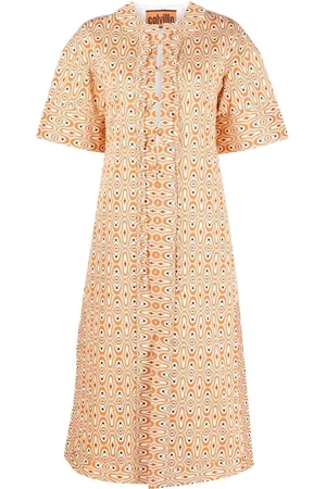 Colville Vestido midi con cordones