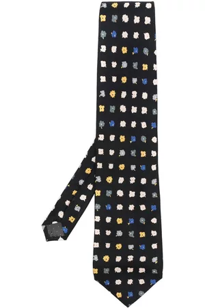 VERSACE Corbata con estampado floral 2000