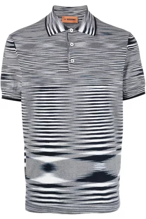 Missoni Polo de punto jaspeado