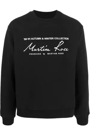 MARTINE ROSE Sudadera con eslogan estampado