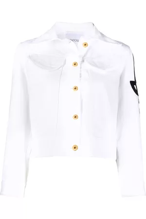 Patou Chaqueta vaquera con logo bordado