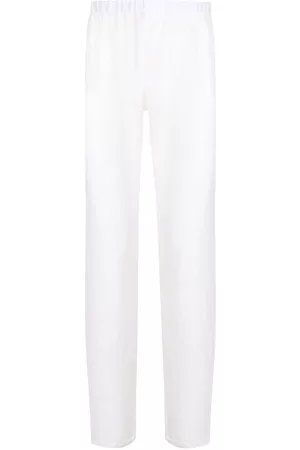 AMIR SLAMA Pantalones rectos elásticos