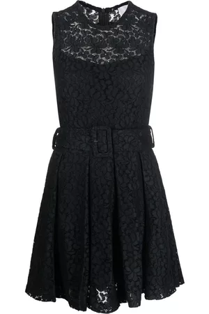 Patou Vestido corto con detalle de encaje