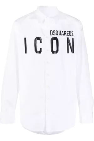 Dsquared2 Camisa con logo estampado