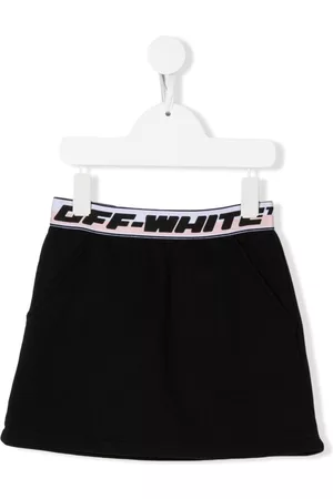 OFF-WHITE Minifalda con logo bordado