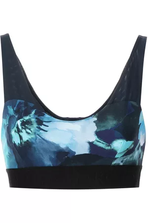 Marchesa Notte Sujetador deportivo con motivo abstracto