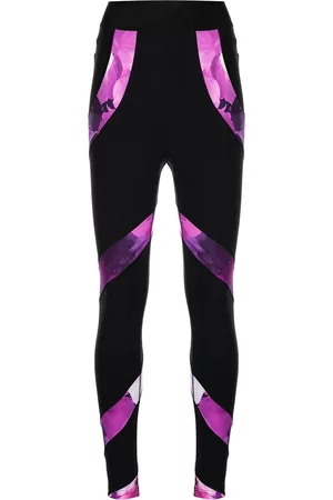 Marchesa Notte Leggins con motivo abstracto