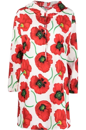 Kenzo Vestido estilo sudadera Poppy con capucha