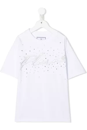 Philipp Plein Camiseta con logo bordado