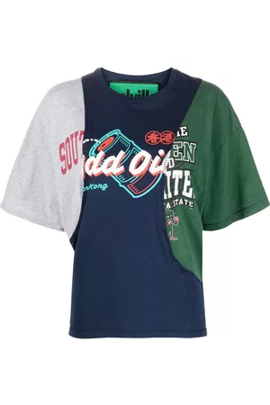 Colville Camiseta con diseño de patchwork