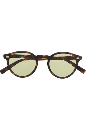 Eyevan 7285 Gafas de sol con efecto de carey
