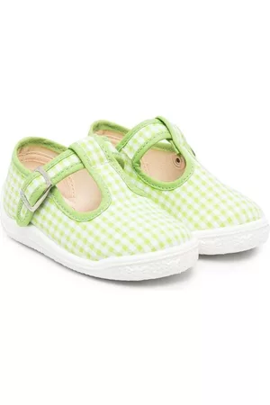 PèPè Zapatos Vichy con tira autoadherente