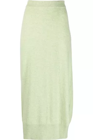 Barrie Falda midi con cintura alta