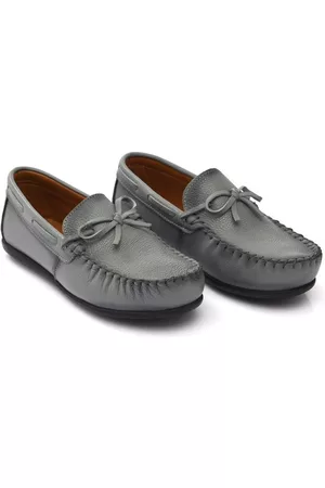 M. Moustache Mocasines slip-on con cierre de lazo