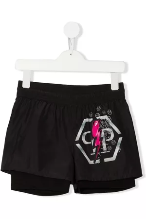 Philipp Plein Bañador con logo estampado